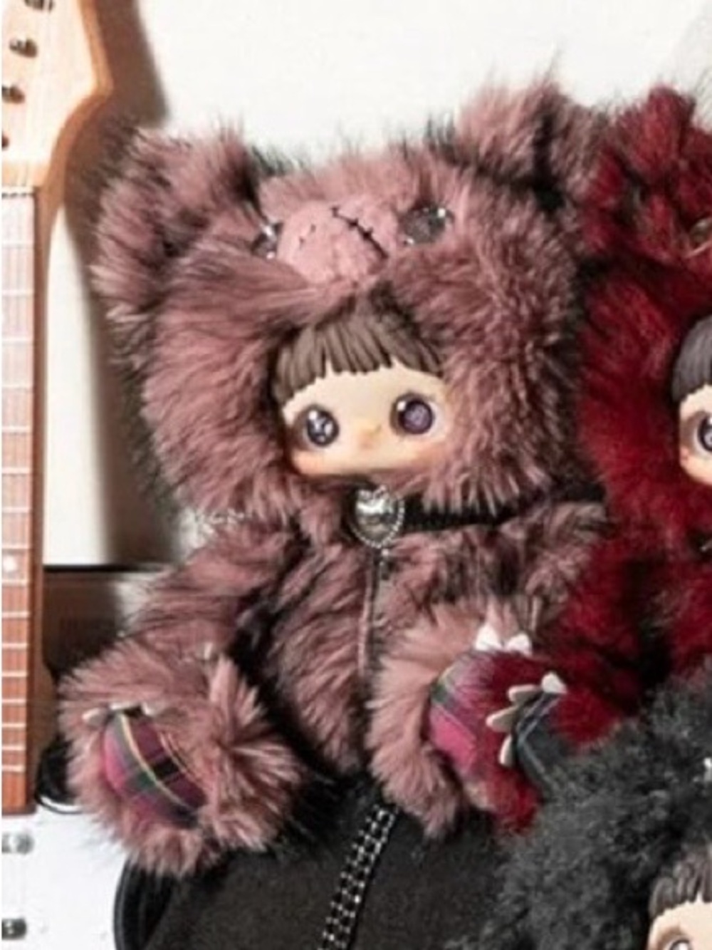 Brand New MAYMEI 400% Rebel Doll Backpack Series Plush -- 🩷 Fall In Love 🩷 - Picture 4 of 14